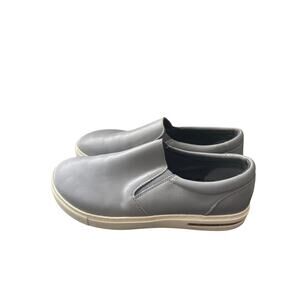 Birkenstock Oswego Gray Natural Leather Regular 10 L1